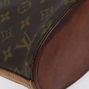 CHANEL Matelasse Pouch Enamel Beige CC Auth bs16140-11