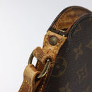 CHANEL Matelasse Pouch Enamel Beige CC Auth bs16140-14