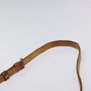 CHANEL Matelasse Pouch Enamel Beige CC Auth bs16140-8