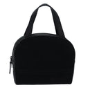 BURBERRY Hand Bag Suede Black Auth bs16158-1
