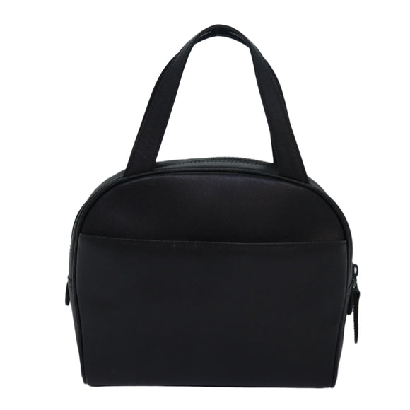 BURBERRY Hand Bag Suede Black Auth bs16158
