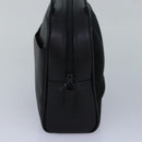 BURBERRY Hand Bag Suede Black Auth bs16158-3