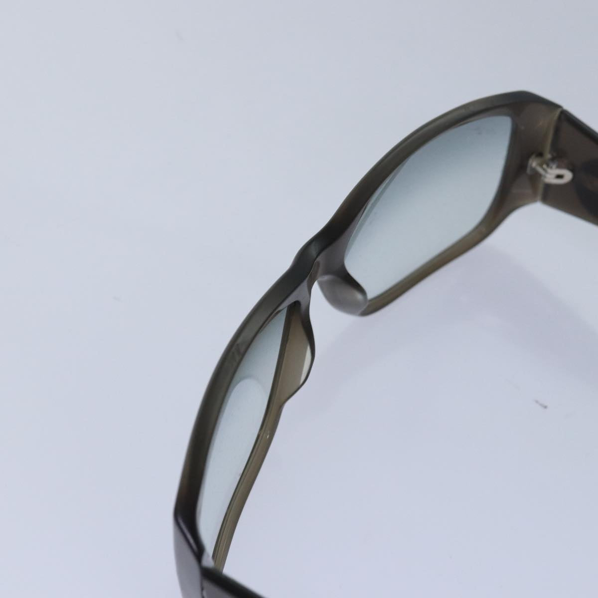 CHANEL Sunglasses plastic Brown CC Auth bs16176