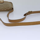 CELINE Macadam Canvas Shoulder Bag Beige Auth bs16179-7