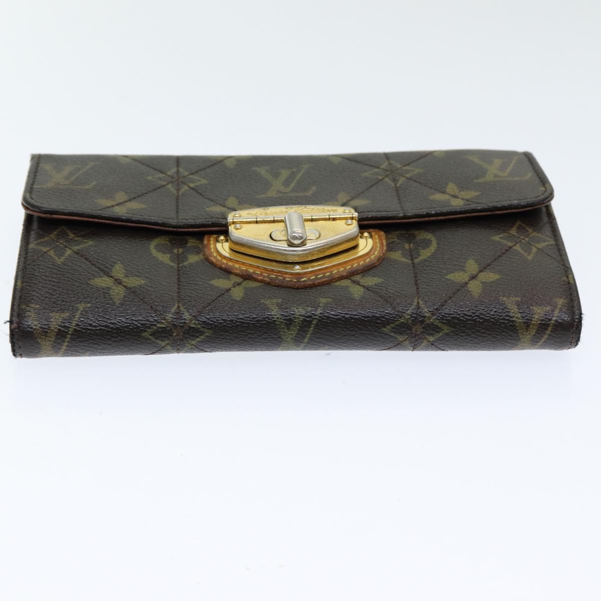 LOUIS VUITTON Monogram Etoile Portefeiulle Sarah Long Wallet M66556 Auth bs16187