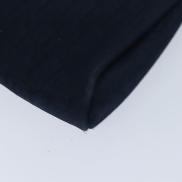 Christian Dior Trotter Canvas Pouch Navy Auth bs16192