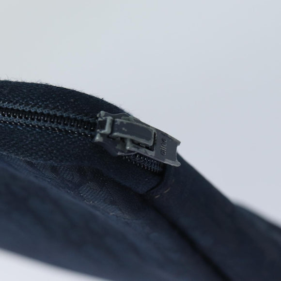 Christian Dior Trotter Canvas Pouch Navy Auth bs16192