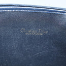Christian Dior Trotter Canvas Pouch Navy Auth bs16192-10