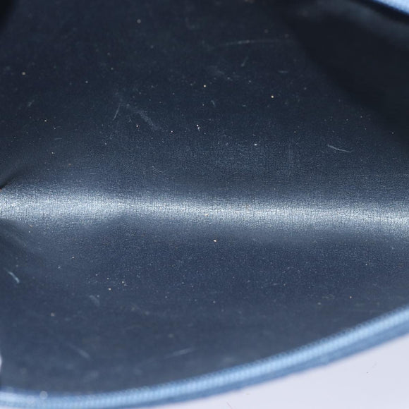 Christian Dior Trotter Canvas Pouch Navy Auth bs16192