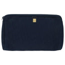 Christian Dior Trotter Canvas Pouch Navy Auth bs16192-13