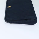 Christian Dior Trotter Canvas Pouch Navy Auth bs16192-4
