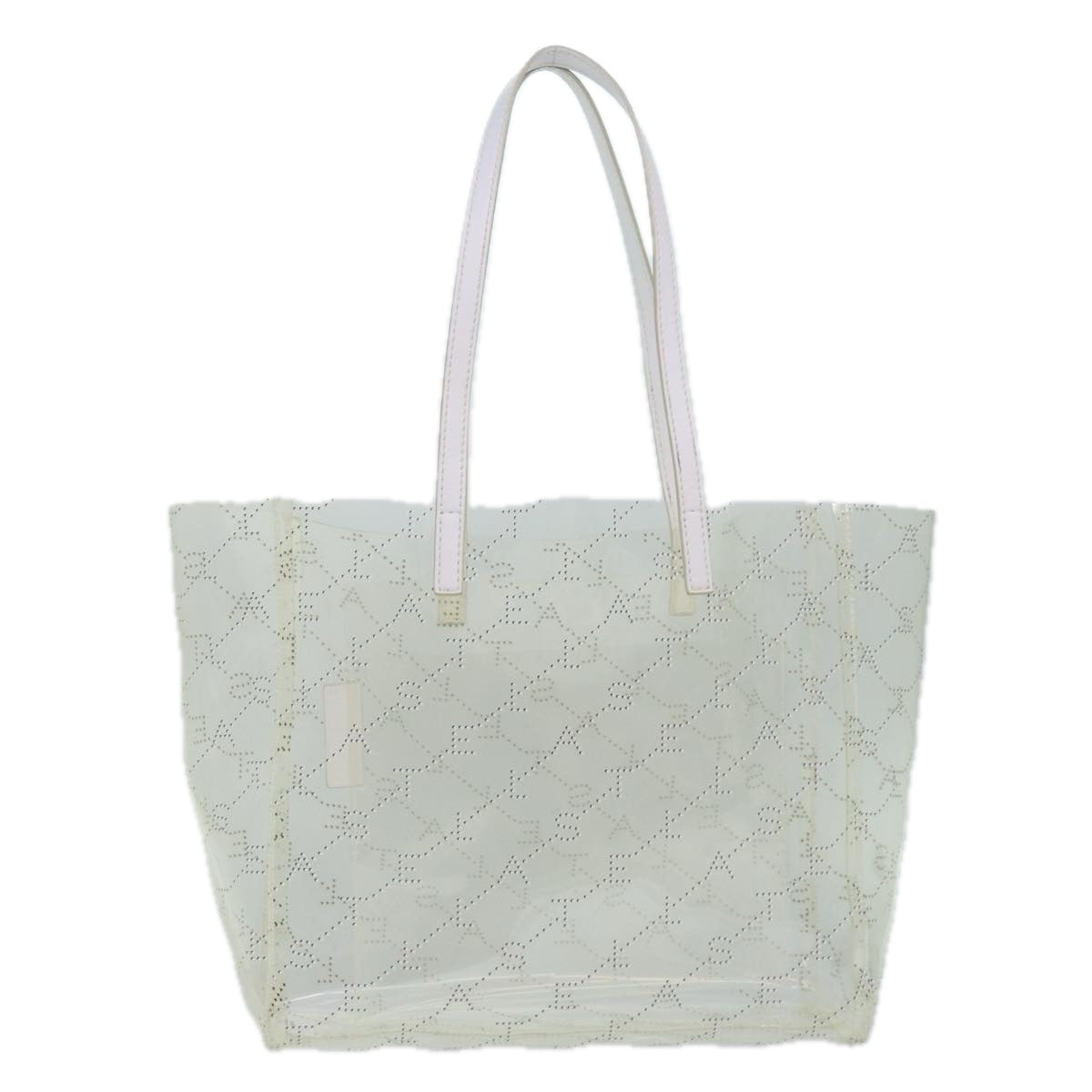 Stella MacCartney Tote Bag Vinyl Clear Auth bs16194