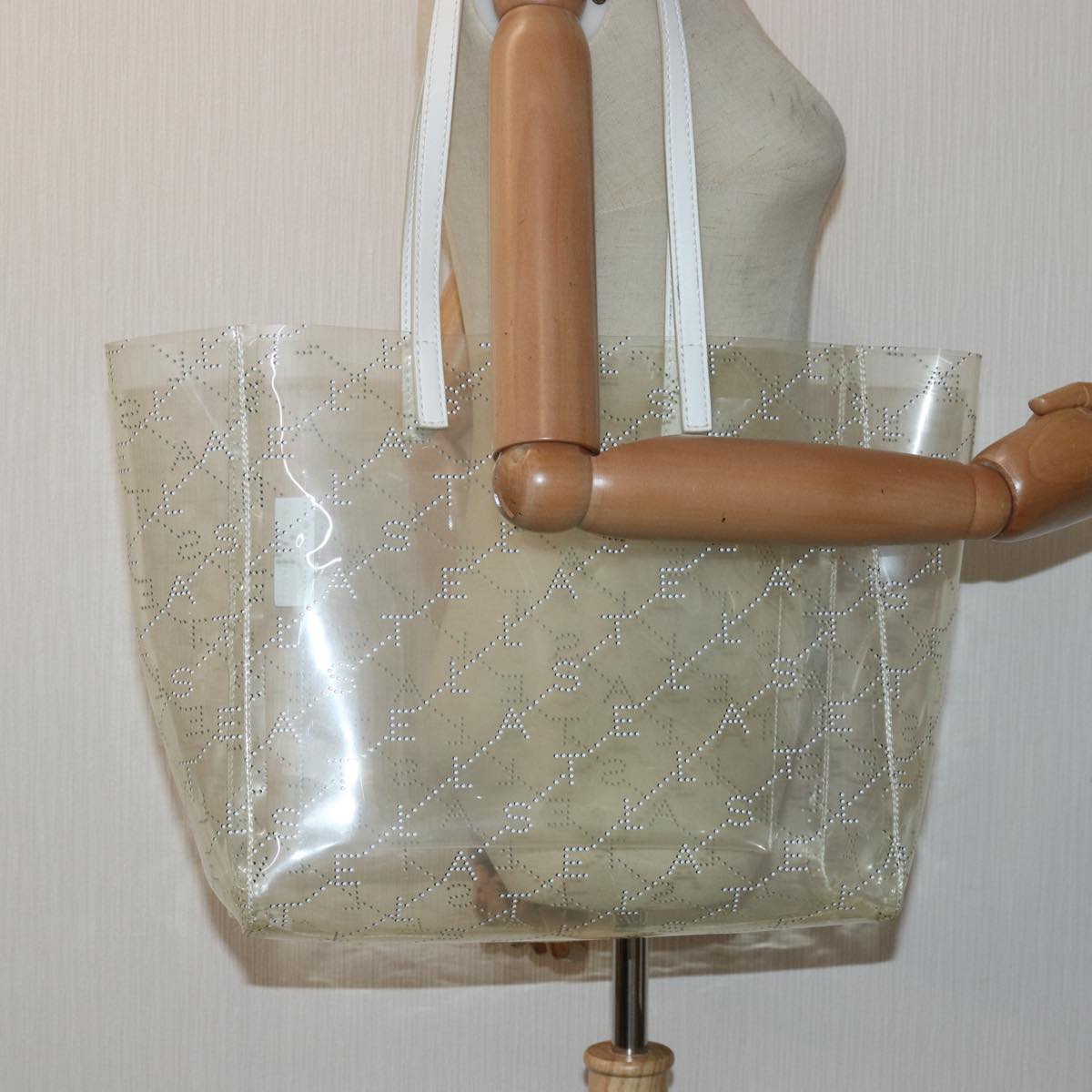 Stella MacCartney Tote Bag Vinyl Clear Auth bs16194