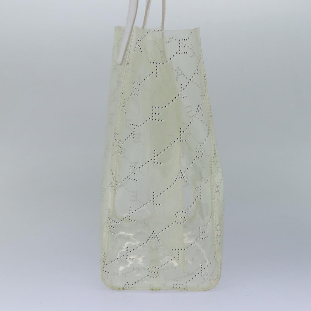 Stella MacCartney Tote Bag Vinyl Clear Auth bs16194