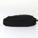 BURBERRY Nova Check Hand Bag Leather nylon 2way Black Auth bs16211-5