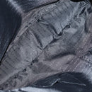 BURBERRY Nova Check Hand Bag Leather nylon 2way Black Auth bs16211-11