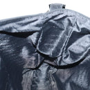 BURBERRY Nova Check Hand Bag Leather nylon 2way Black Auth bs16211-23