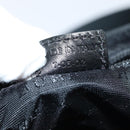 BURBERRY Nova Check Hand Bag Leather nylon 2way Black Auth bs16211-12