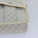 CELINE Macadam Canvas Shoulder Bag Gray Auth bs16224-14