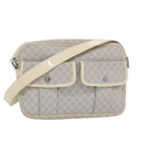 CELINE Macadam Canvas Shoulder Bag Gray Auth bs16224-1