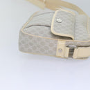 CELINE Macadam Canvas Shoulder Bag Gray Auth bs16224-4
