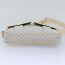 CELINE Macadam Canvas Shoulder Bag Gray Auth bs16224-5