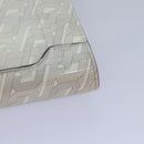Christian Louboutin Clutch Bag Enamel White Auth bs16225-16