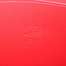 Christian Louboutin Clutch Bag Enamel White Auth bs16225-11