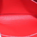 Christian Louboutin Clutch Bag Enamel White Auth bs16225-12