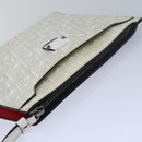 Christian Louboutin Clutch Bag Enamel White Auth bs16225-6