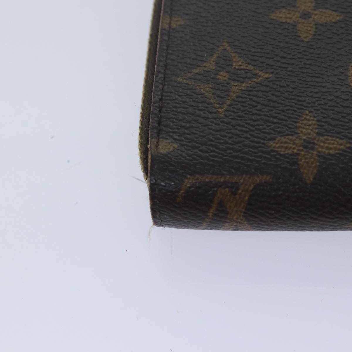 LOUIS VUITTON Monogram Illustre Zippy Wallet Rose M60291 LV Auth bs16227