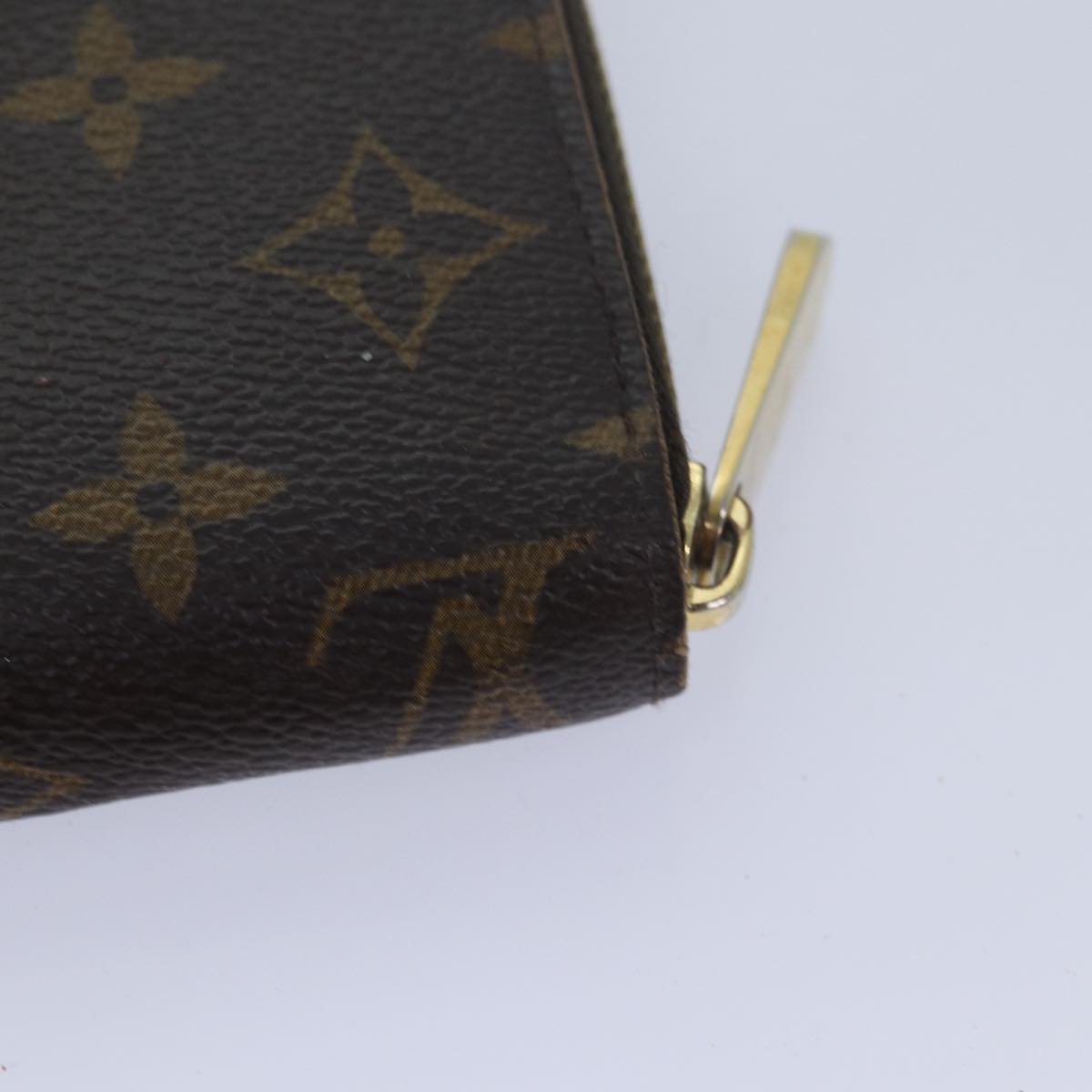 LOUIS VUITTON Monogram Illustre Zippy Wallet Rose M60291 LV Auth bs16227