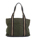 GIVENCHY Tote Bag Nylon Khaki Auth bs16240-2