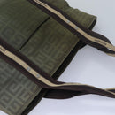 GIVENCHY Tote Bag Nylon Khaki Auth bs16240-6