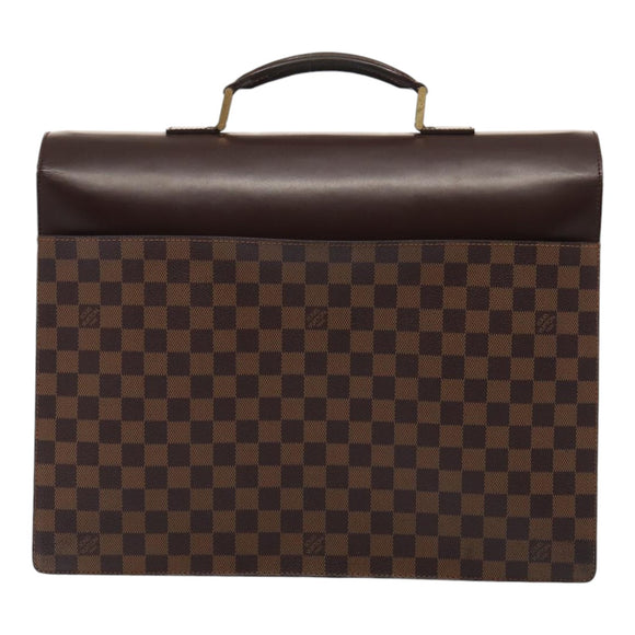 LOUIS VUITTON Damier Ebene Altona GM Hand Bag N53312 LV Auth bs16246