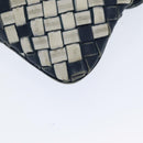 BOTTEGA VENETA INTRECCIATO Shoulder Bag Leather Navy 255549 Auth bs16247-16