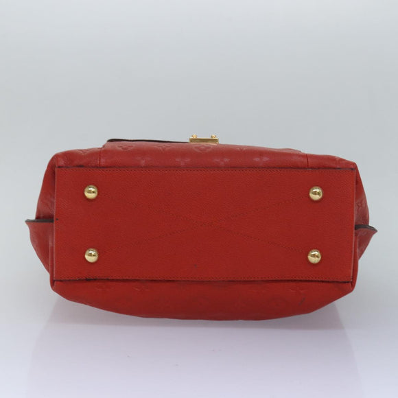 LOUIS VUITTON Monogram Empreinte Metis Hand Bag 2way Orian M40811 Auth bs16249