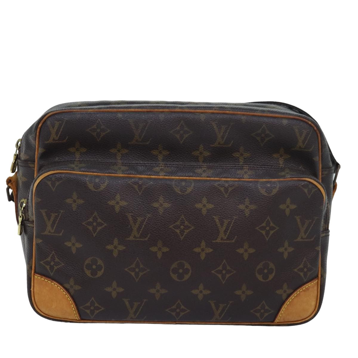 LOUIS VUITTON Monogram Nile Shoulder Bag M45244 LV Auth bs16267