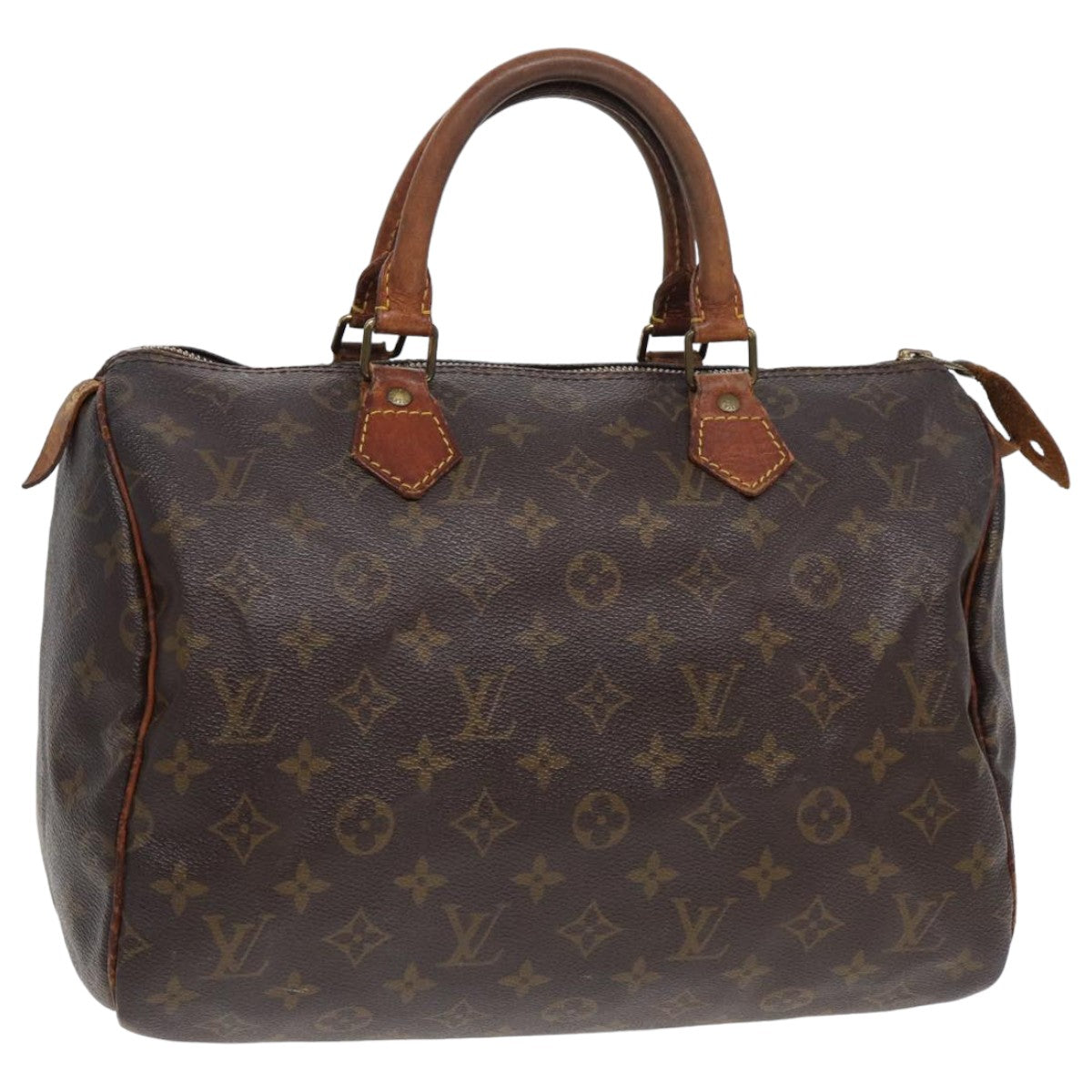 LOUIS VUITTON Monogram Speedy 30 Hand Bag M41526 LV Auth bs16268