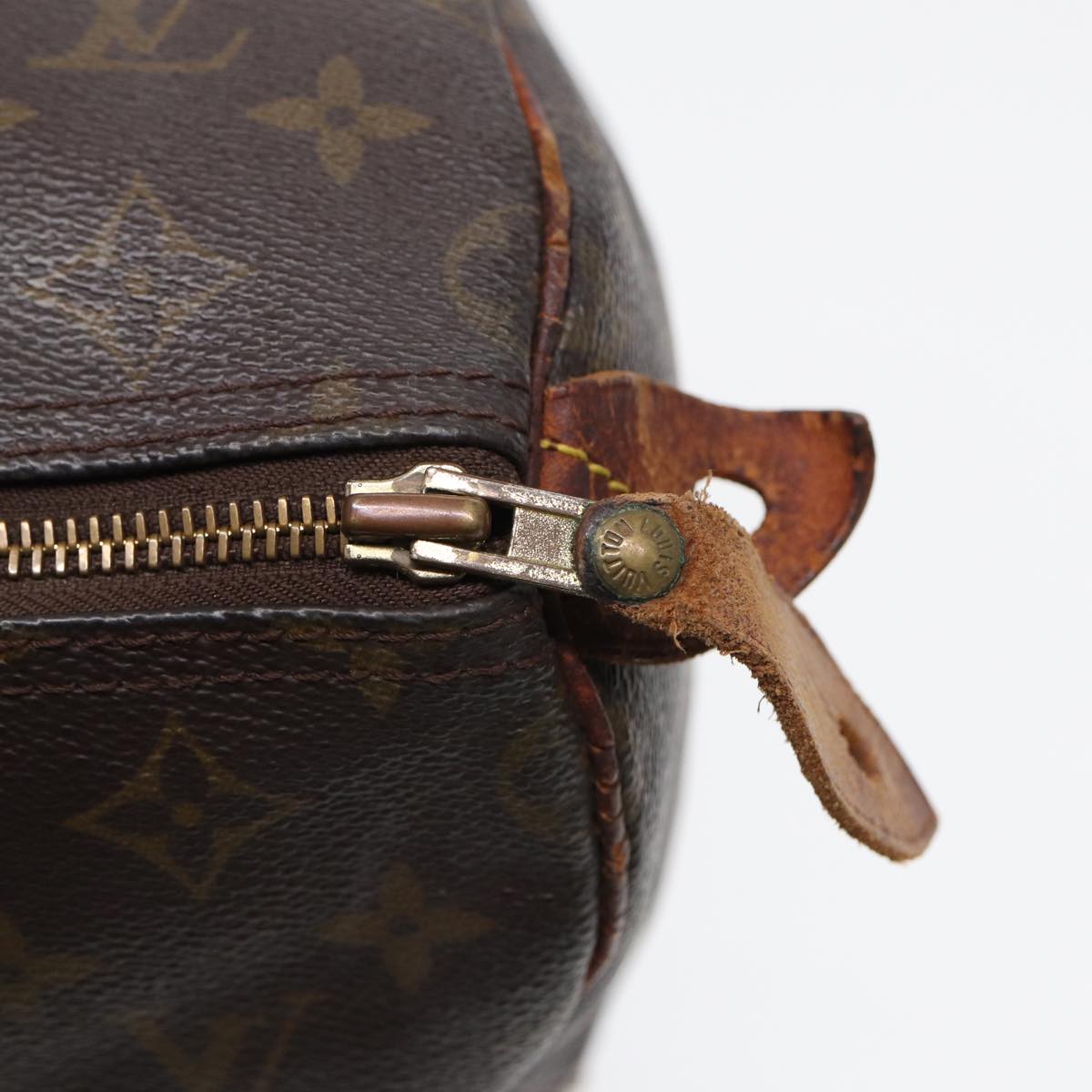 LOUIS VUITTON Monogram Speedy 30 Hand Bag M41526 LV Auth bs16268