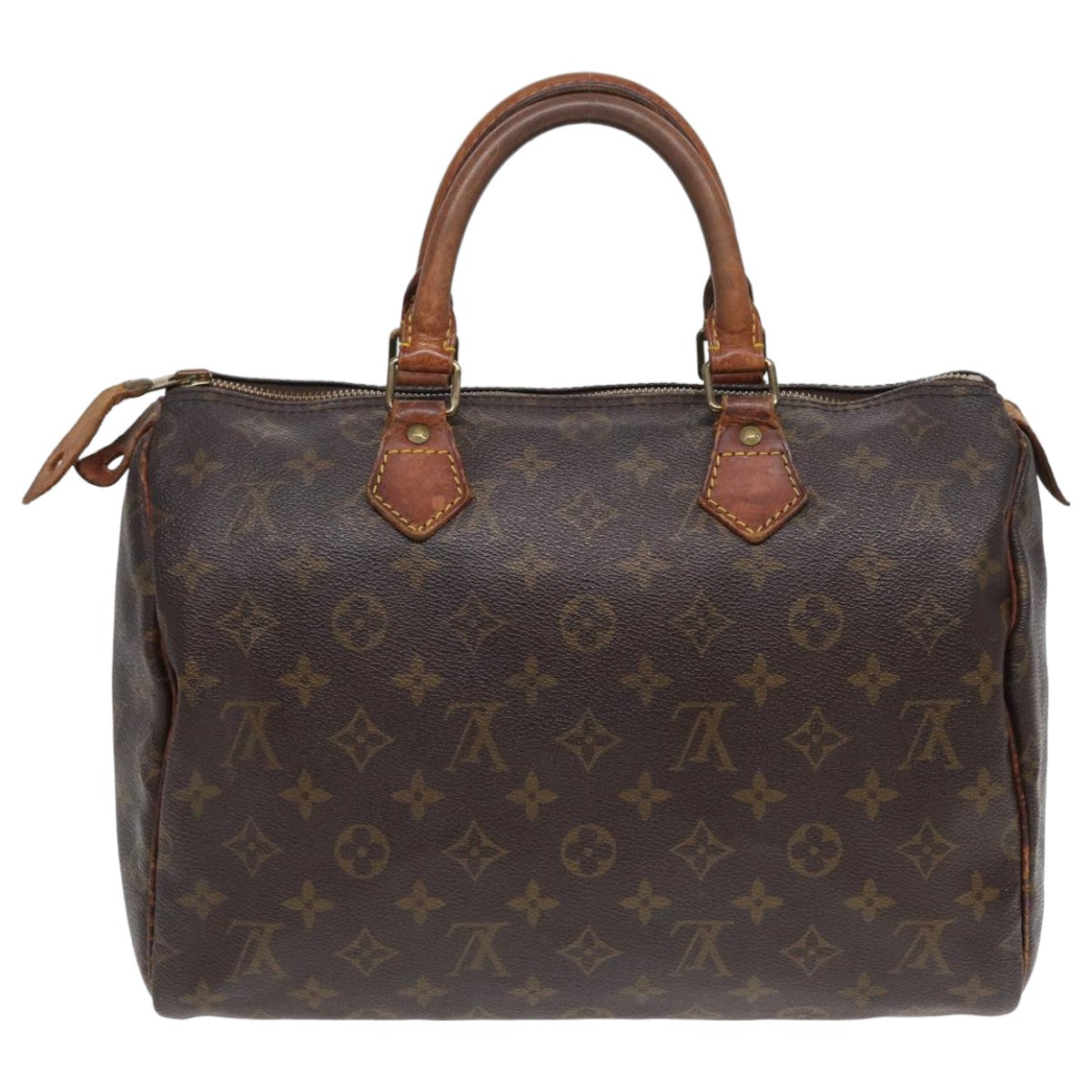 LOUIS VUITTON Monogram Speedy 30 Hand Bag M41526 LV Auth bs16268