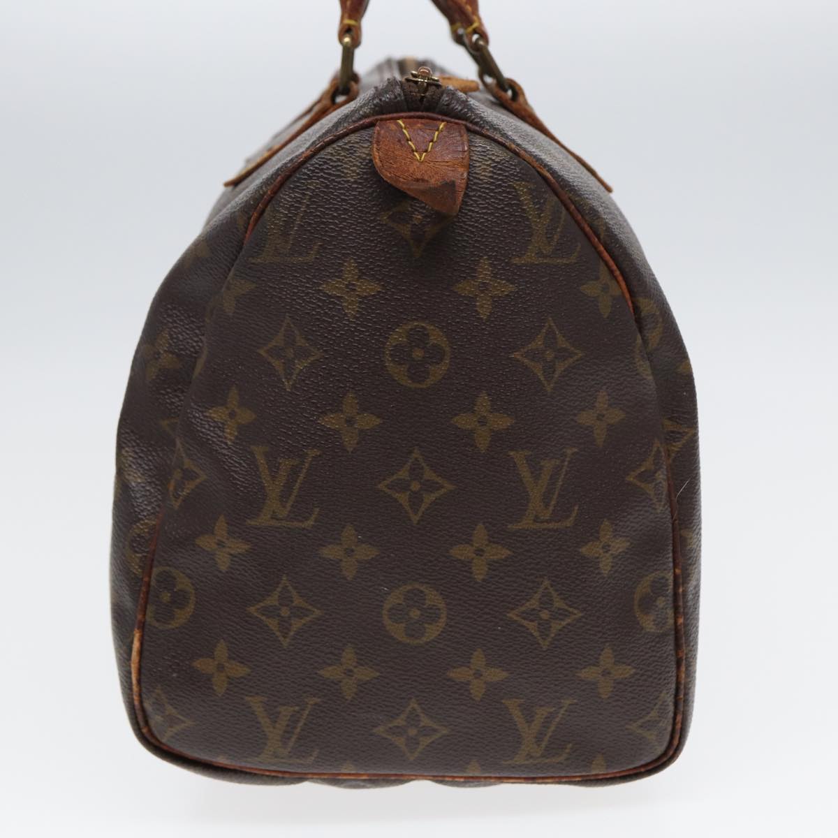 LOUIS VUITTON Monogram Speedy 30 Hand Bag M41526 LV Auth bs16268