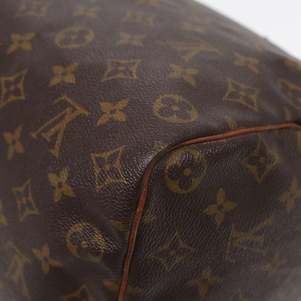 LOUIS VUITTON Monogram Speedy 35 Hand Bag M41524 LV Auth bs16289