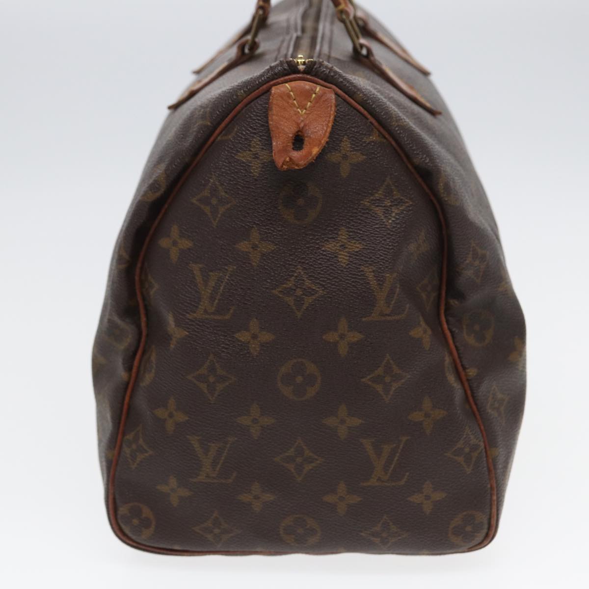 LOUIS VUITTON Monogram Speedy 35 Hand Bag M41524 LV Auth bs16289