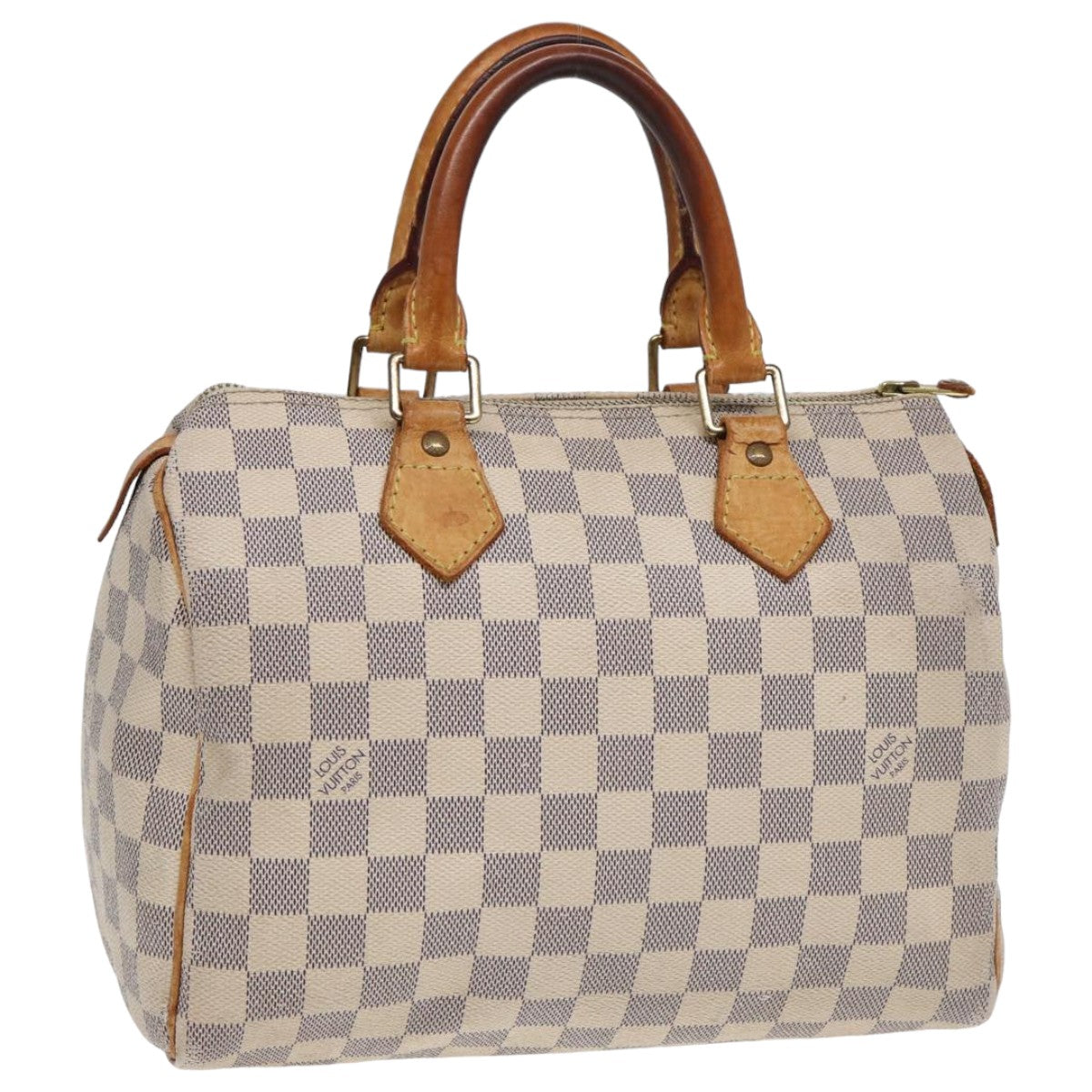 LOUIS VUITTON Damier Azur Speedy 25 Hand Bag N41534 LV Auth bs16295