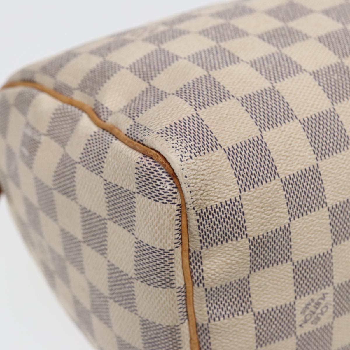 LOUIS VUITTON Damier Azur Speedy 25 Hand Bag N41534 LV Auth bs16295