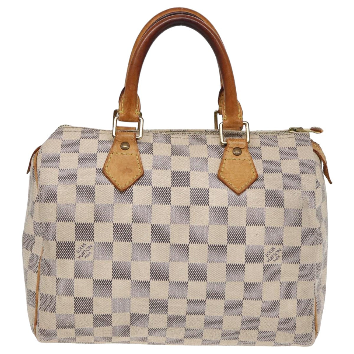 LOUIS VUITTON Damier Azur Speedy 25 Hand Bag N41534 LV Auth bs16295