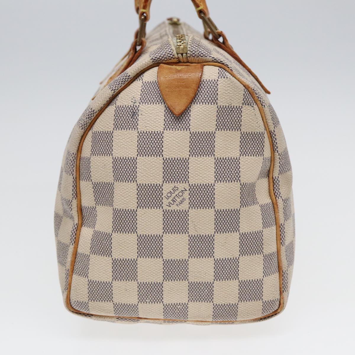 LOUIS VUITTON Damier Azur Speedy 25 Hand Bag N41534 LV Auth bs16295