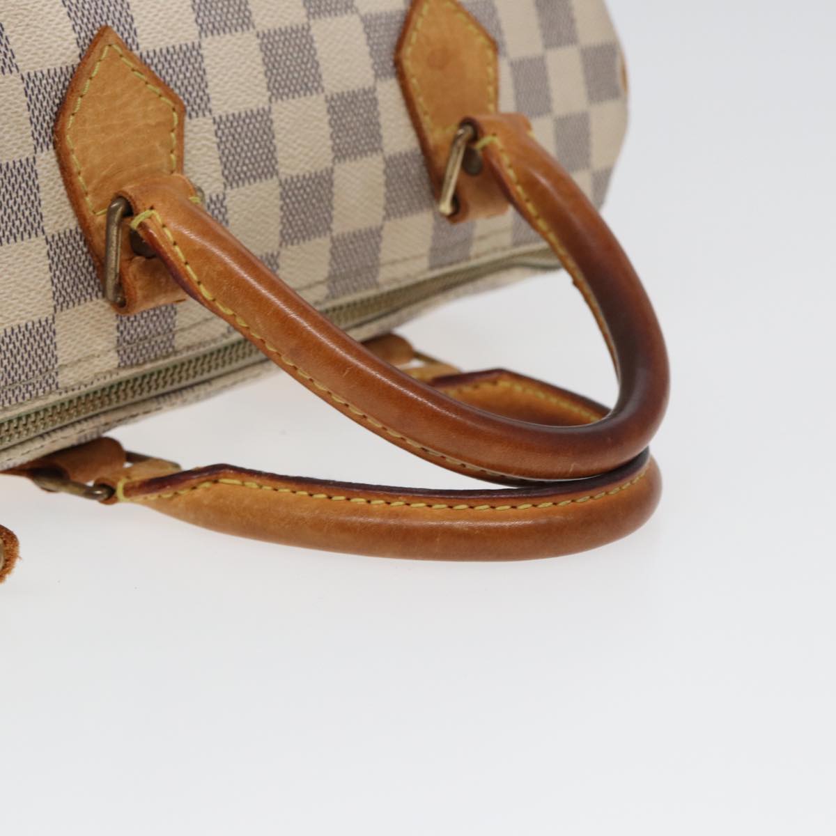 LOUIS VUITTON Damier Azur Speedy 25 Hand Bag N41534 LV Auth bs16295