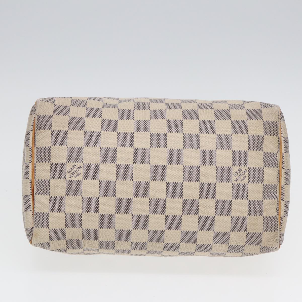 LOUIS VUITTON Damier Azur Speedy 25 Hand Bag N41534 LV Auth bs16295